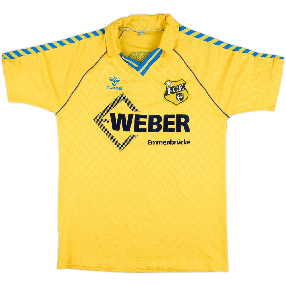 1986-89 Emmenbrucke Match Issue Home Shirt #6