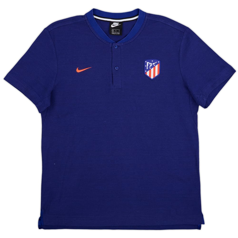 2018-19 Atletico Madrid Nike Polo Shirt - 10/10 - (XL)
