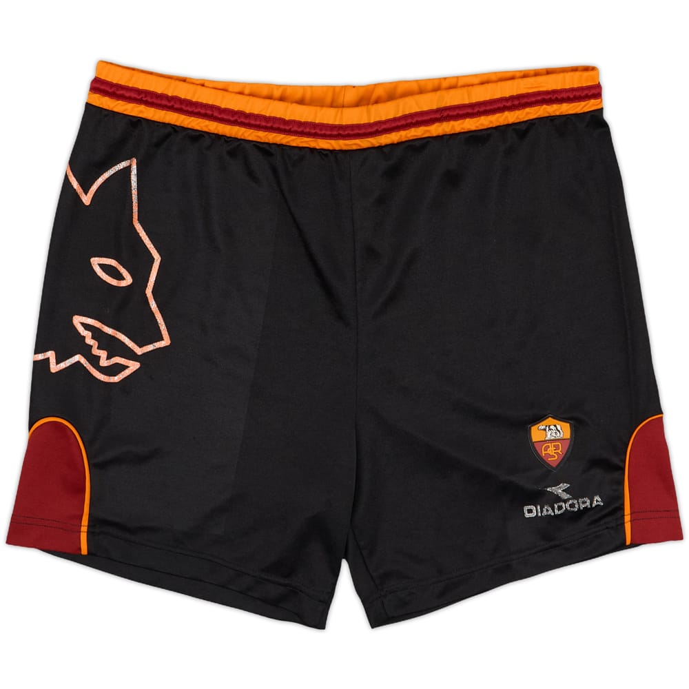 2004-05 Roma European Home Shorts - 5/10 - (L)