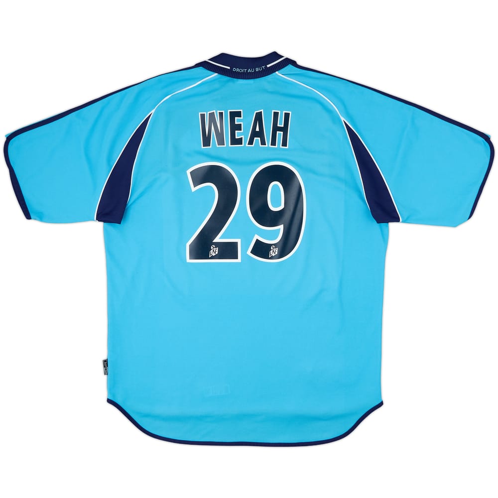2000-01 Olympique Marseille Away Shirt Weah #29 - 8/10 - (L)