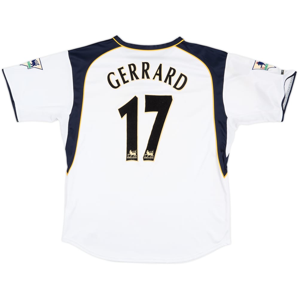 2001-03 Liverpool Camiseta de Visitante Gerrard #17 - 6/10 - (XL)