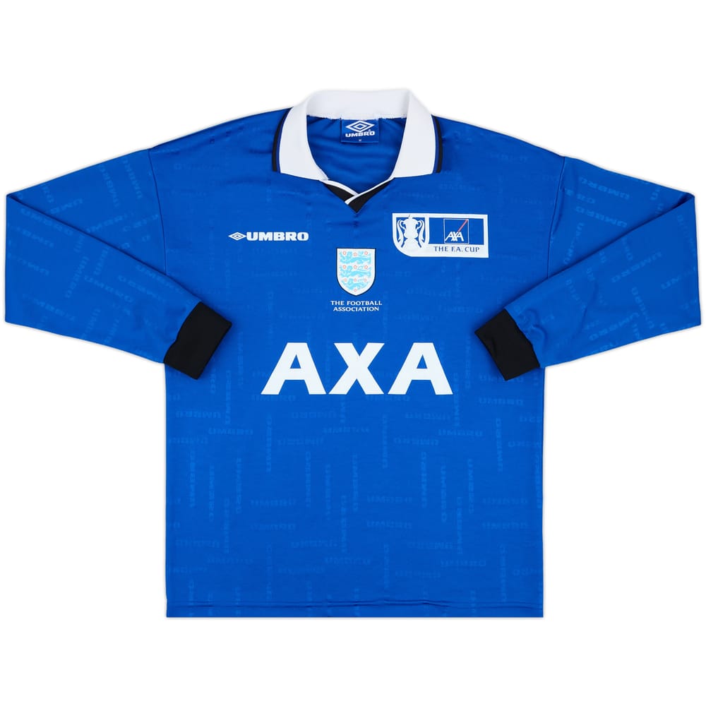 1998-00 FA Cup AXA Roadshow Match Issue L/S Shirt #6