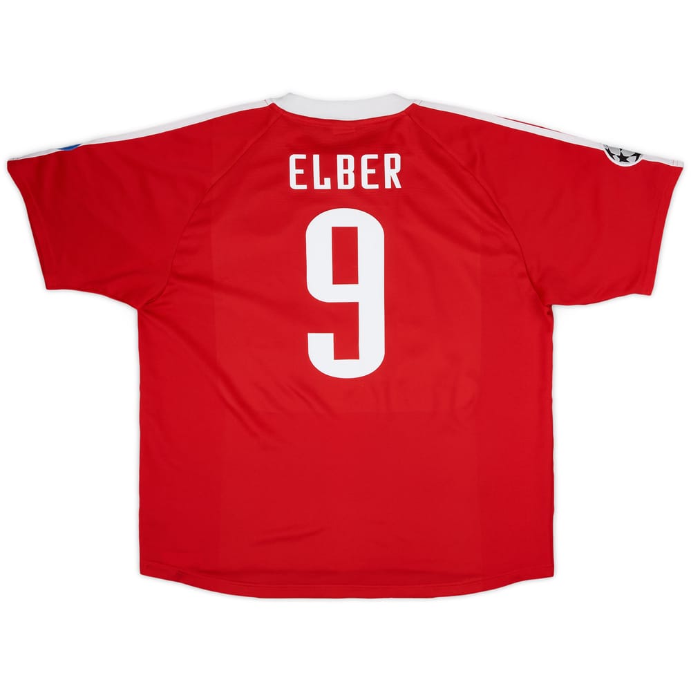 2000-01 Bayern Munich CL Home Shirt Elber #9 - 6/10 - (XL)