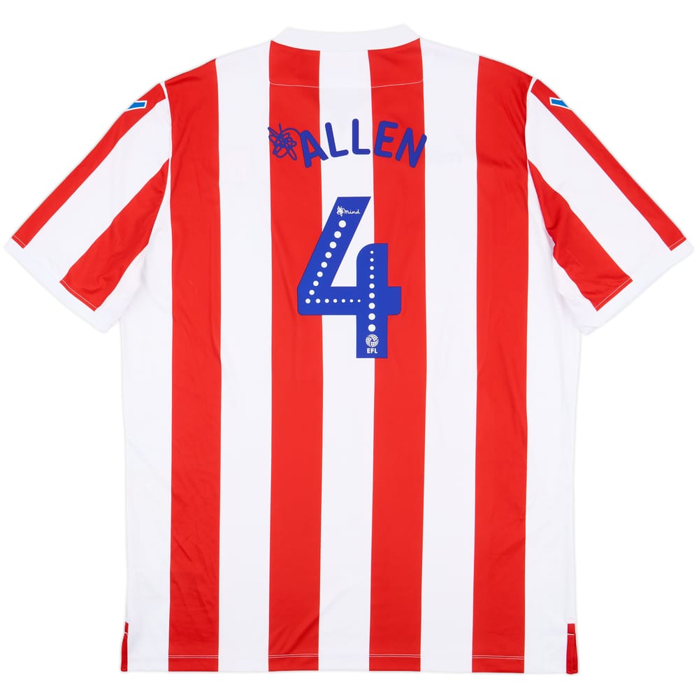 2018-19 Stoke City Home Shirt Allen #4 - 8/10 - (5XL)