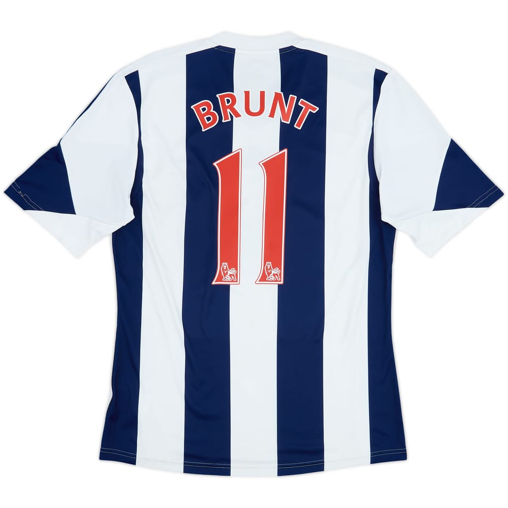 2013-14 West Brom Camiseta Local Brunt #11 - 6/10 - (M)