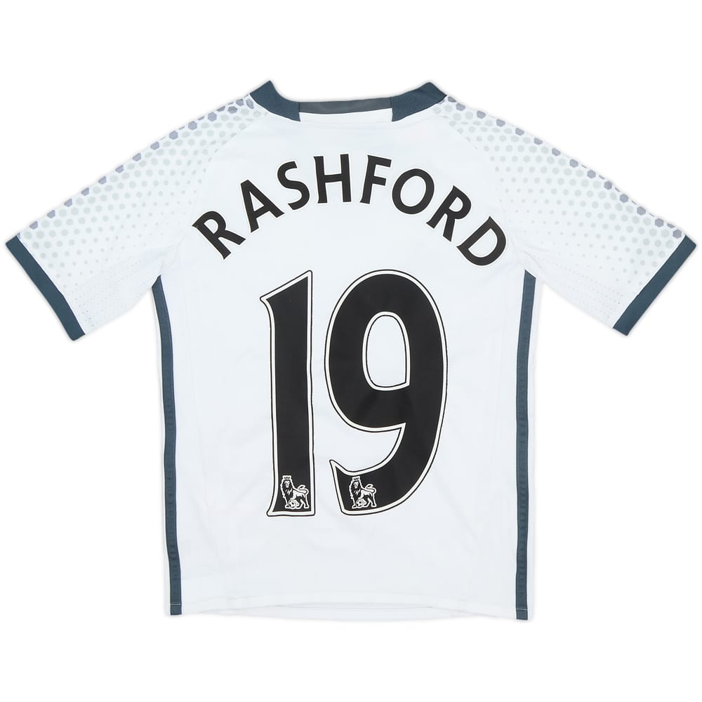 2017-18 Manchester United Third Shirt Rashford #19 - 6/10 - (7-8 Years)