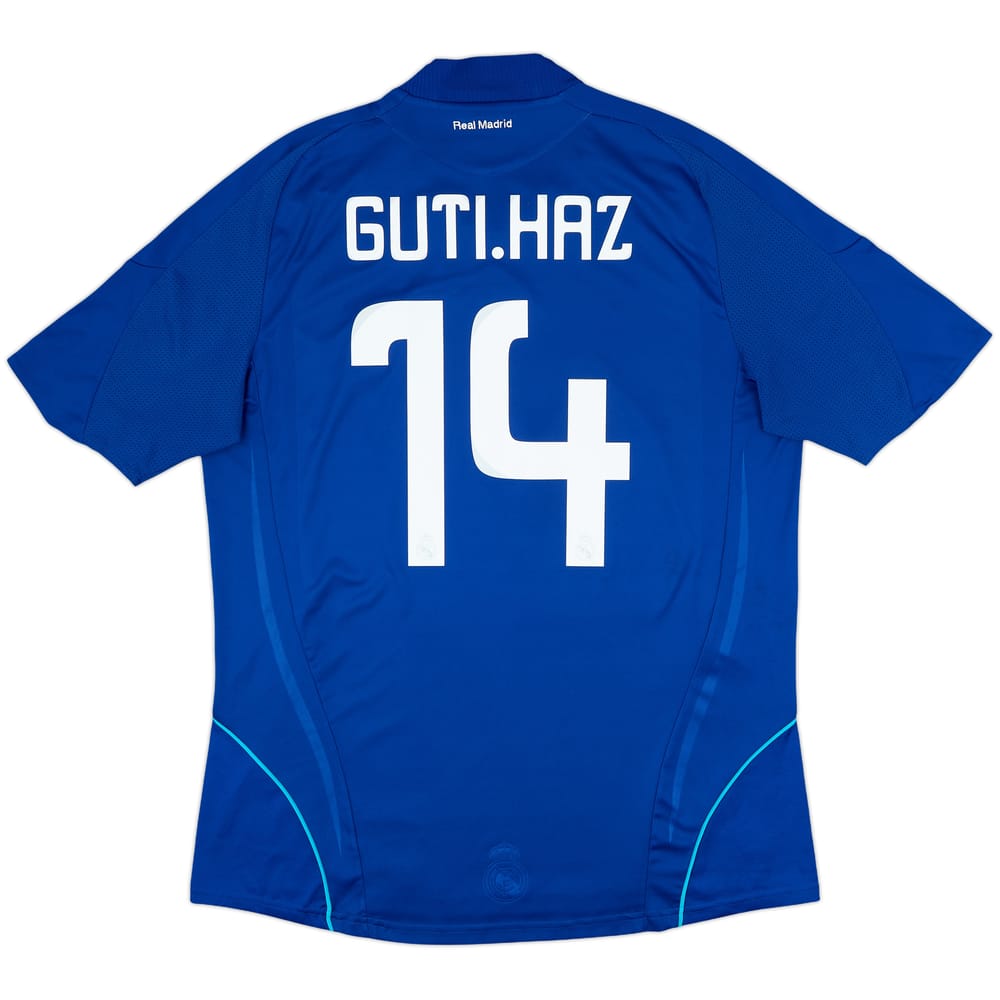 2008-09 Real Madrid Away Shirt Guti. Haz #14 - 9/10 - (L)