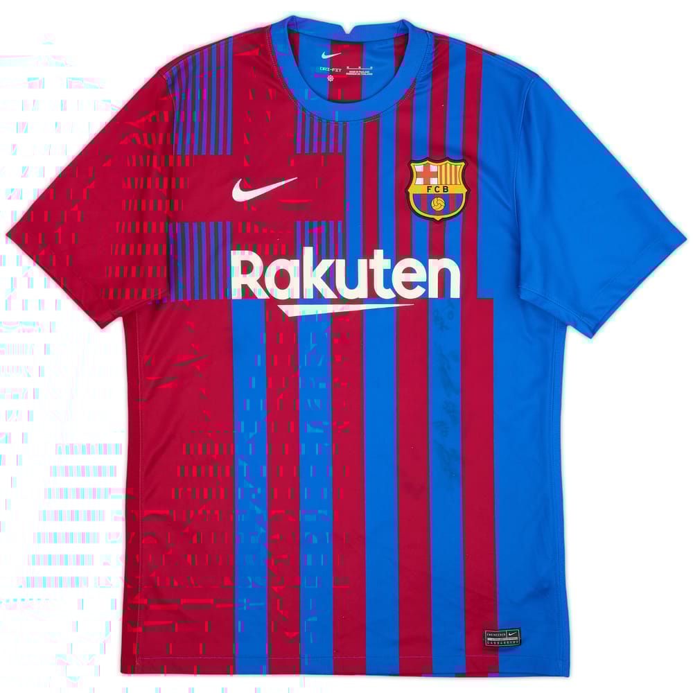2021-22 Barcelona Home Shirt - 5/10 - (M)