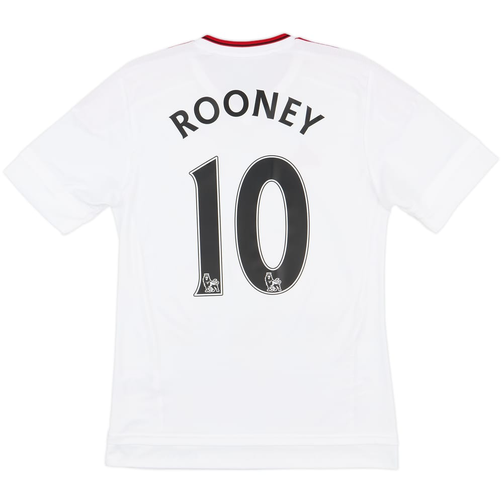 2015-16 Manchester United Away Shirt Rooney #10 - 10/10 - (XS)
