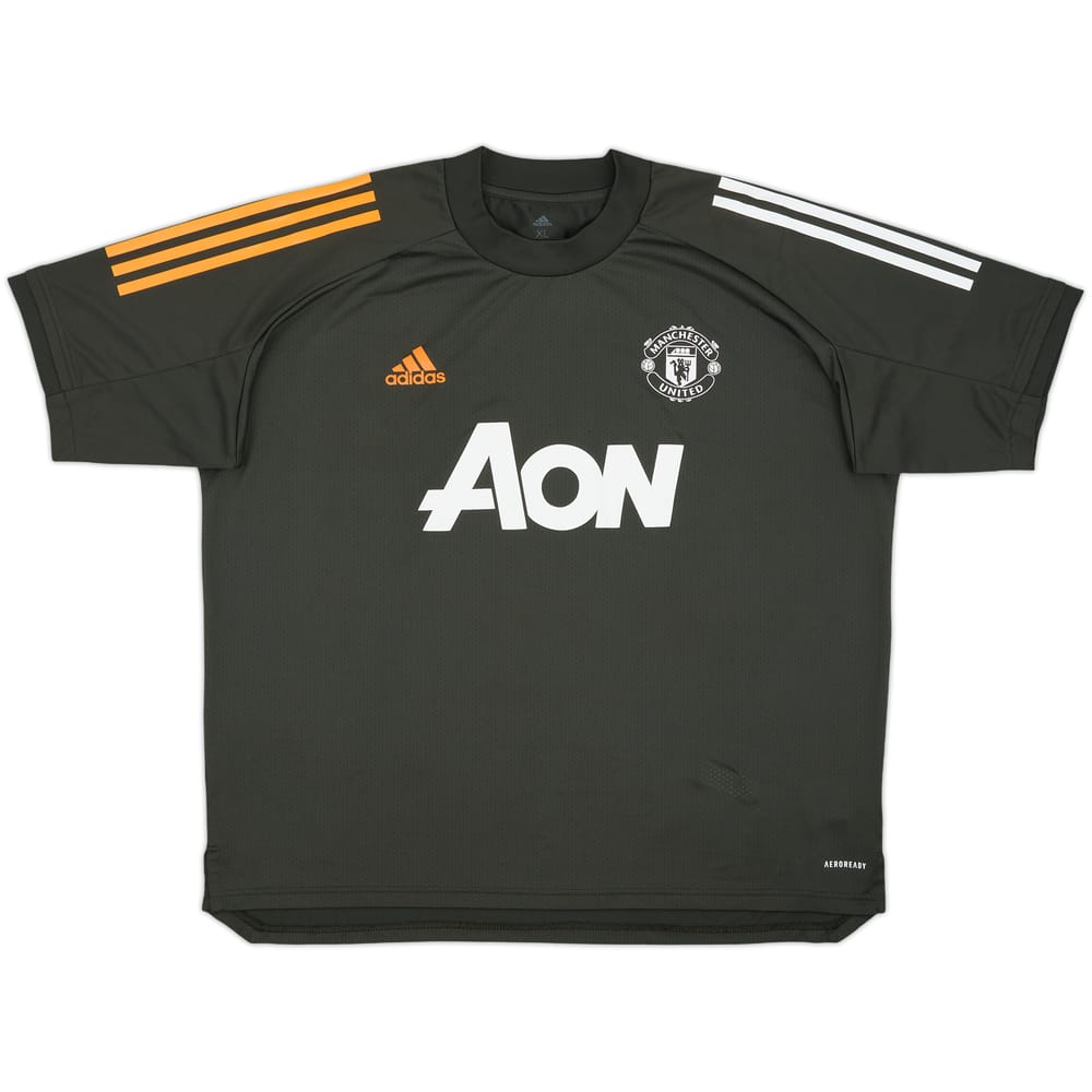 2020-21 Manchester United adidas Training Shirt - 9/10 - (XL)