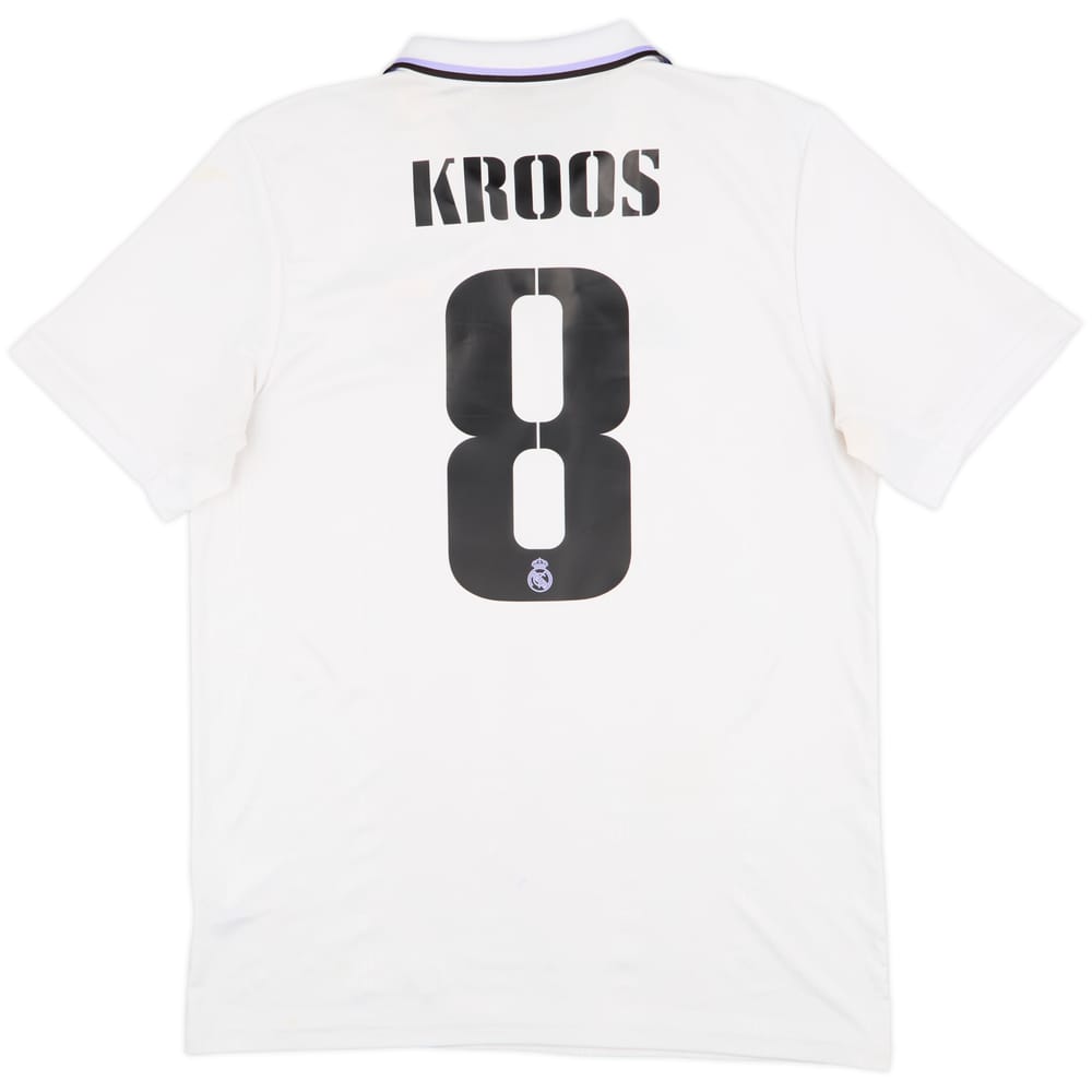 2022-23 Real Madrid Home Shirt Kroos #8 - 7/10 - (L)