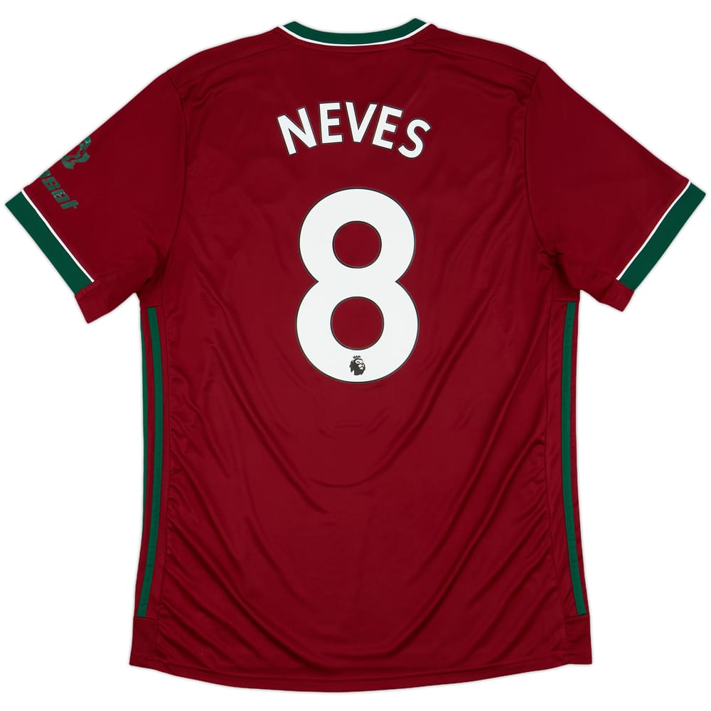 2020-21 Wolves Third Shirt Neves #8 - 8/10 - (L)