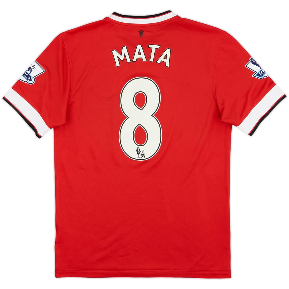 2014-15 Manchester United Home Shirt Mata #8 - 4/10 - (S)