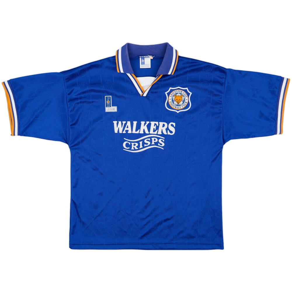 1994-96 Leicester Home Shirt - 8/10 - (L)