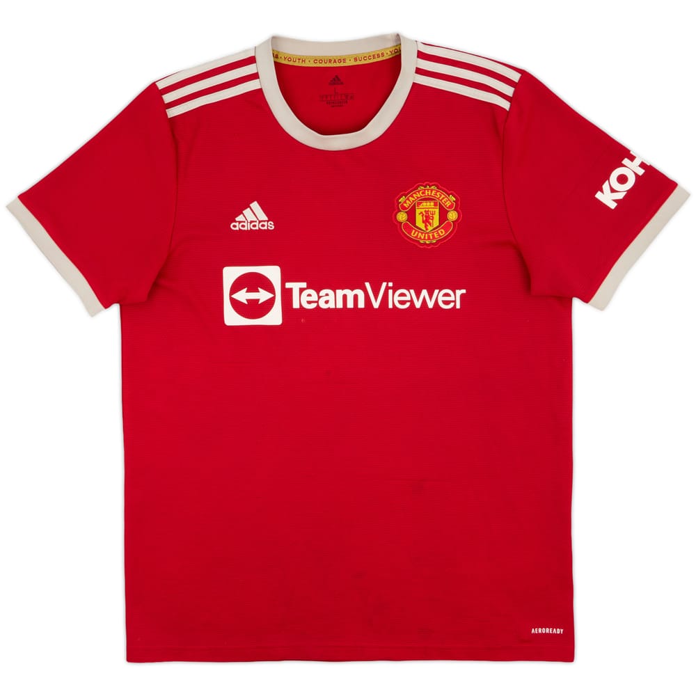 2021-22 Manchester United Home Shirt - 5/10 - (L)