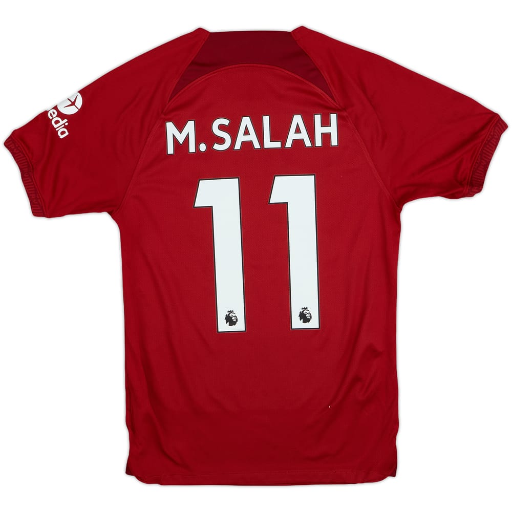 2022-23 Liverpool Home Shirt M.Salah #11 - 7/10 - (XS)
