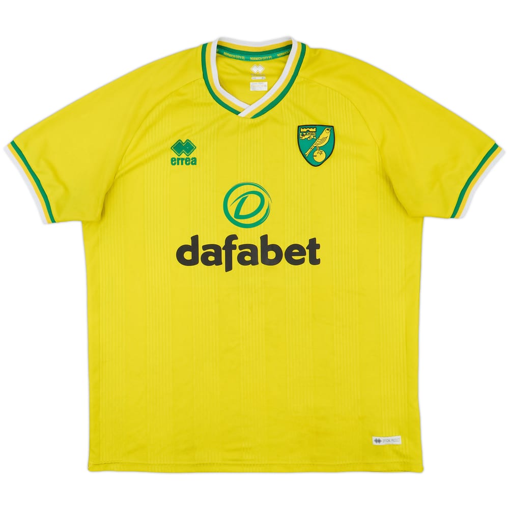 2020-21 Norwich City Home Shirt - 5/10 - (XL)