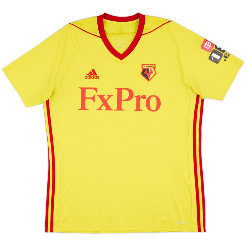 2017-18 Watford Home Shirt - 7/10 - (L)