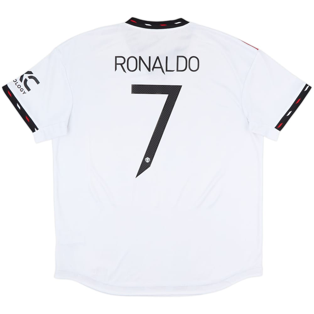 2022-23 Manchester United Authentic Away Shirt Ronaldo #7 - 6/10 - (XL)