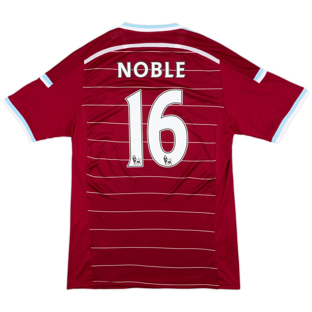 2014-15 West Ham Home Shirt Noble #16 - 10/10 - (L)