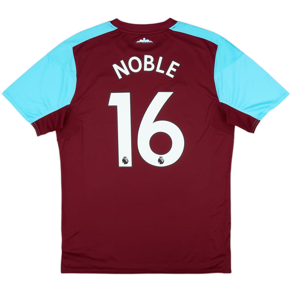2017-18 West Ham Home Shirt Noble #16 - 10/10 - (L)