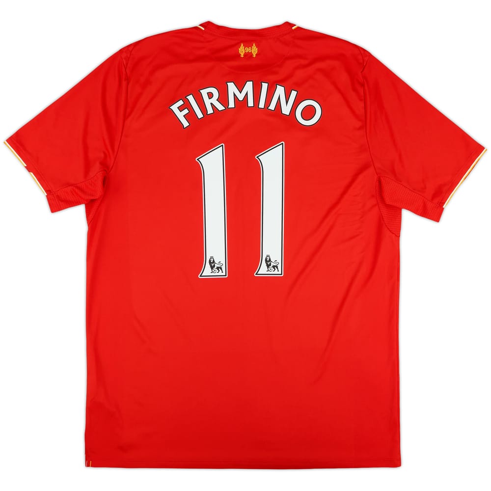 2015-16 Liverpool Home Shirt Firmino #11 - 6/10 - (S)