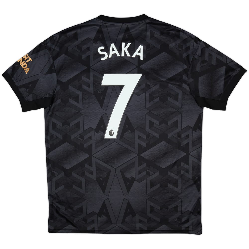 2022-23 Arsenal Away Shirt Saka #7 - 9/10 - (L)