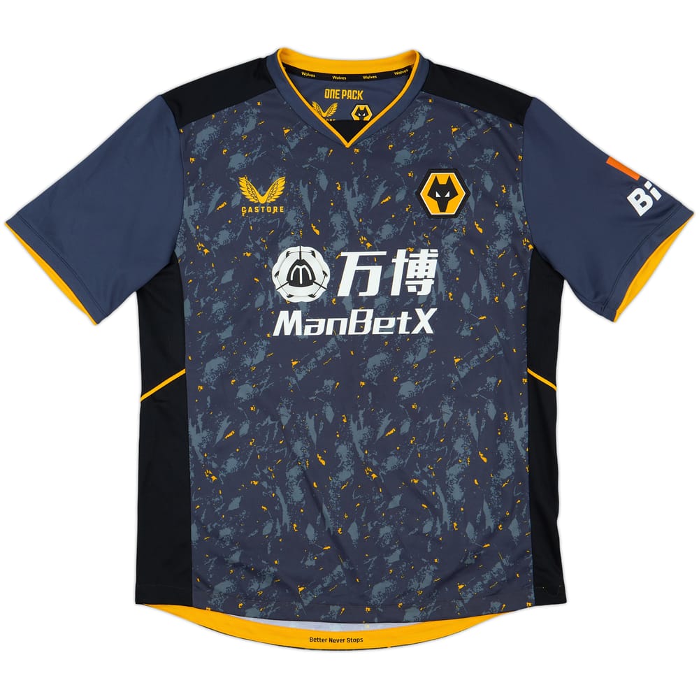 2021-22 Wolves Away Shirt - 9/10 - (L)