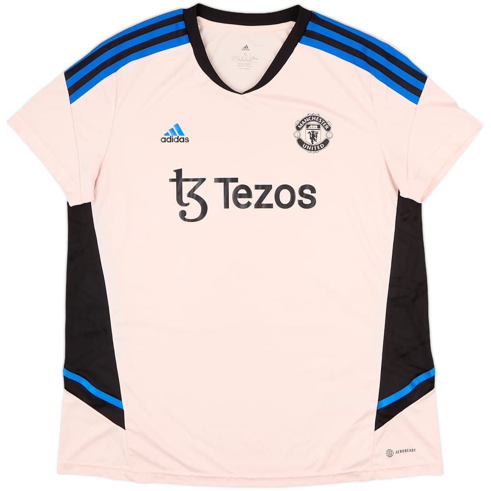 2022-23 Manchester United adidas Training Shirt - 9/10 - (Women's XL)