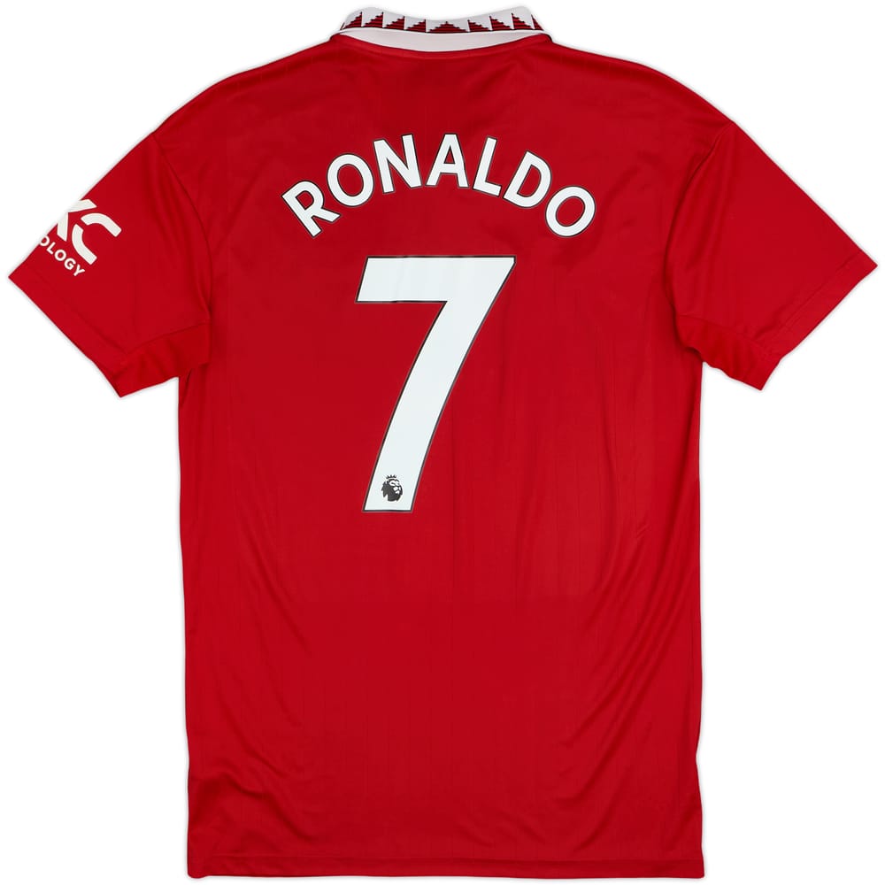 2022-23 Manchester United Home Shirt Ronaldo #7 - 6/10 - (M)