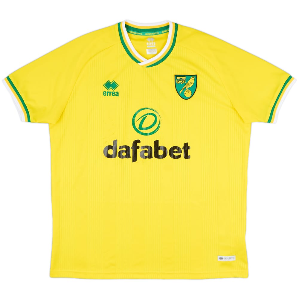 2020-21 Norwich City Home Shirt - 6/10 - (L)