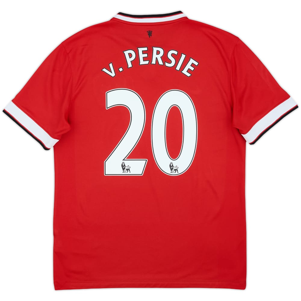 2014-15 Manchester United Home Shirt V.Persie #20 - 6/10 - (M)