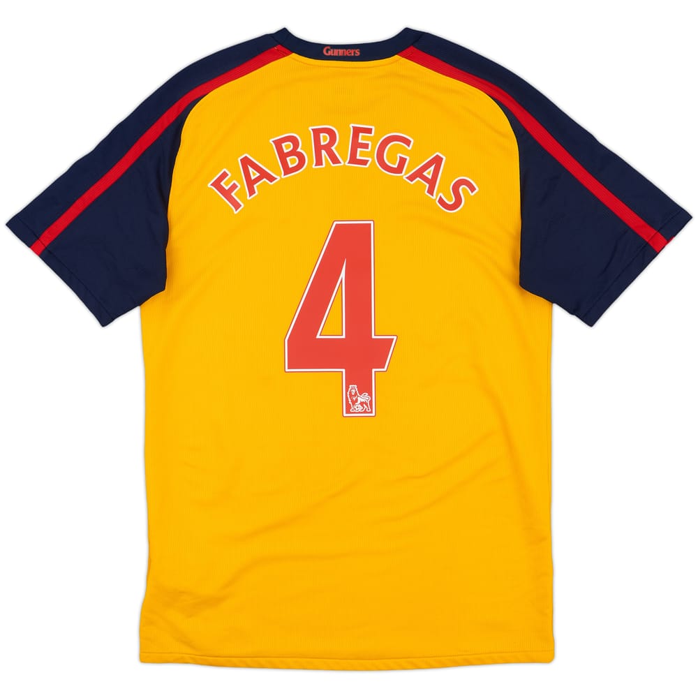 2008-09 Arsenal Away Shirt Fabregas #4 - 8/10 - (S)