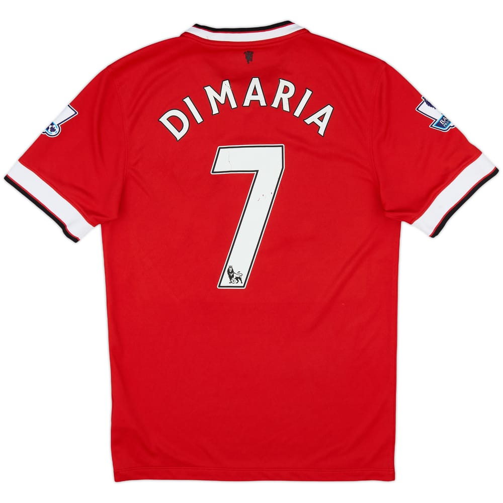2014-15 Manchester United Home Shirt Di Maria #7 - 5/10 - (S)