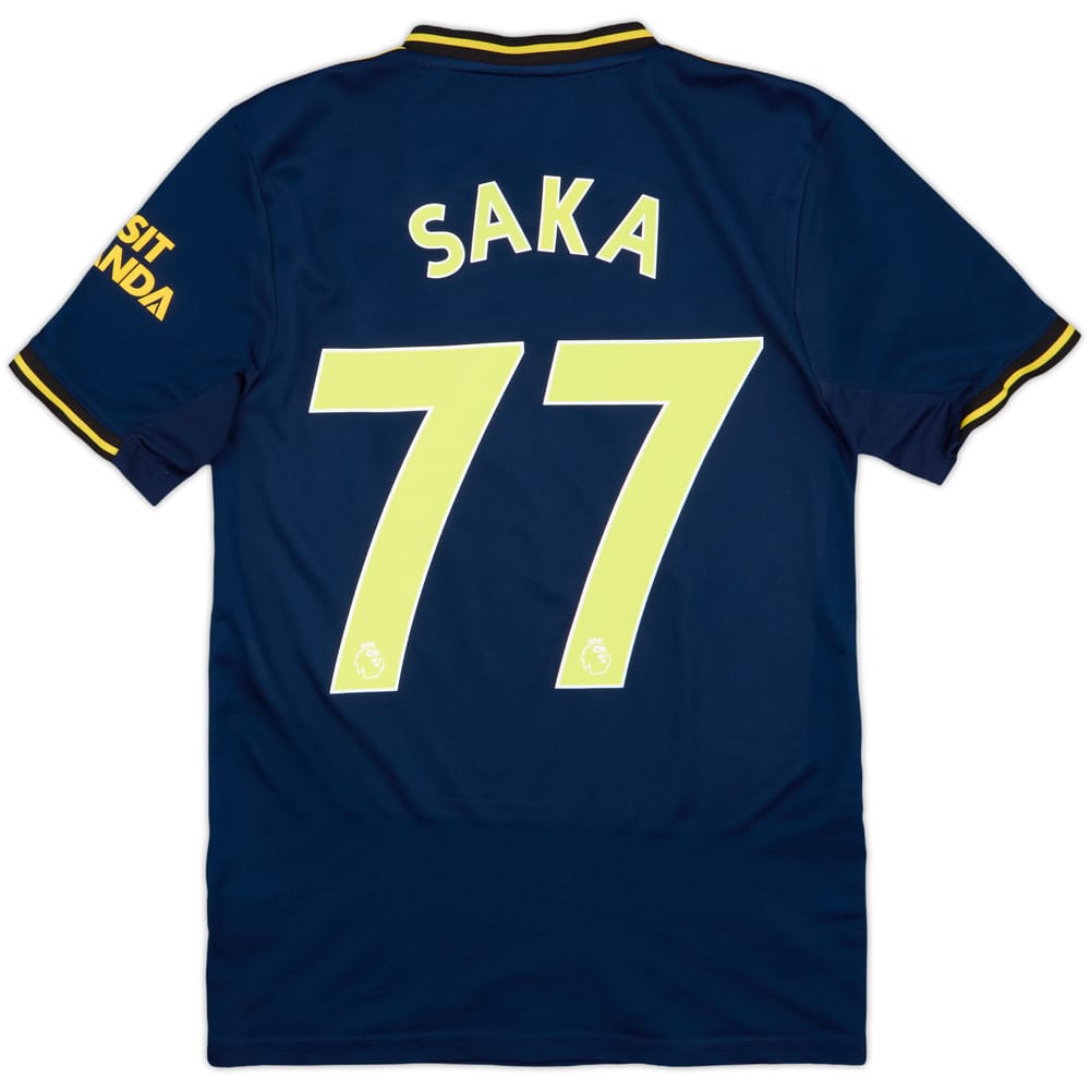 2019-20 Arsenal Third Shirt Saka #77 - 9/10 - (XS)