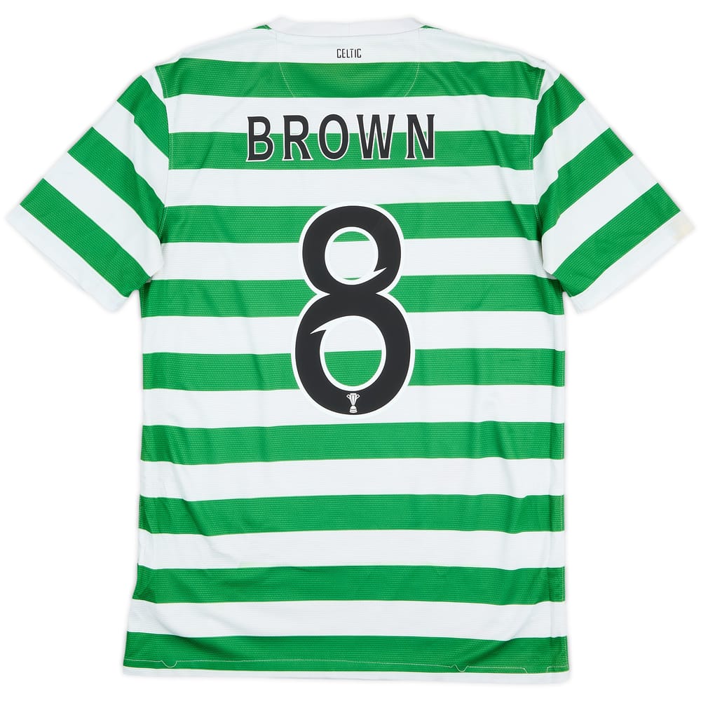 Camiseta de local del Celtic 2012-13 '125th Anniversary' Marrón #8 - 6/10 - (S)