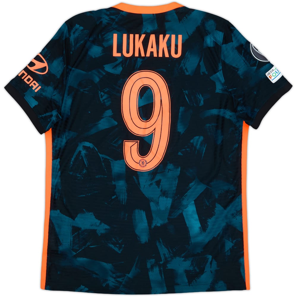 2021-22 Chelsea Authentic Third Shirt Lukaku #9 - 7/10 - (L)
