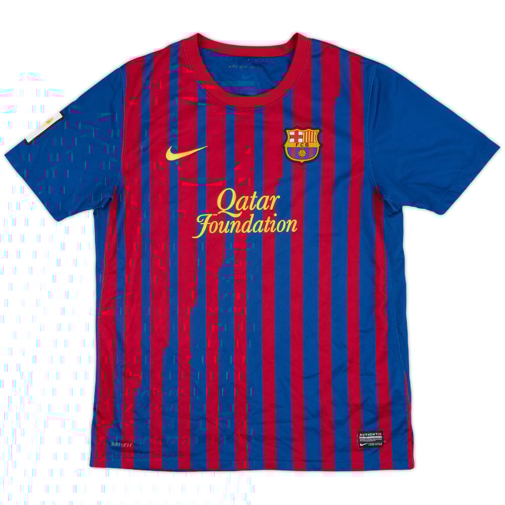 2011-12 Barcelona Home Shirt - 6/10 - (XL.Boys)