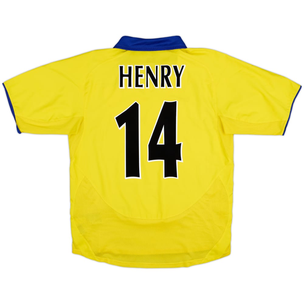 2003-05 Arsenal Away Shirt Henry #14 - 9/10 - (M)