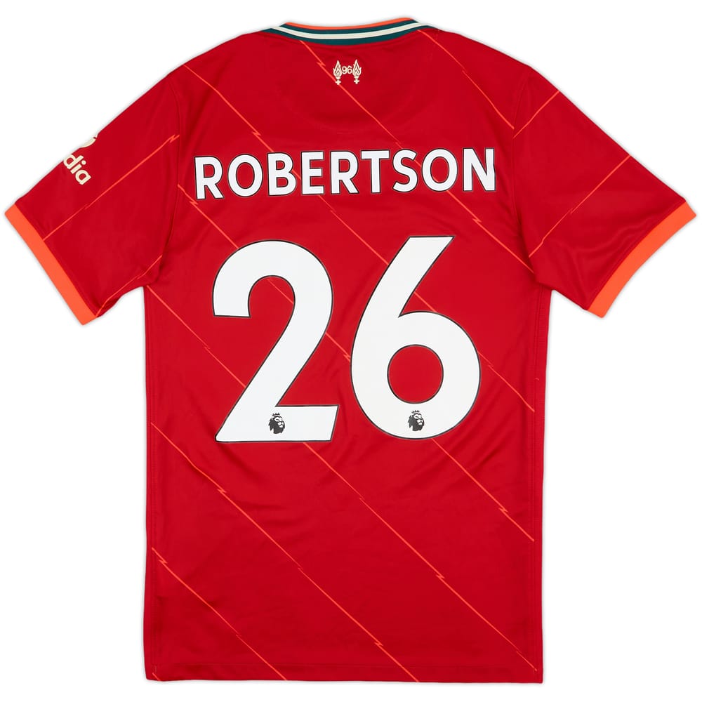 2021-22 Liverpool Home Shirt Robertson #26 - 9/10 - (S)