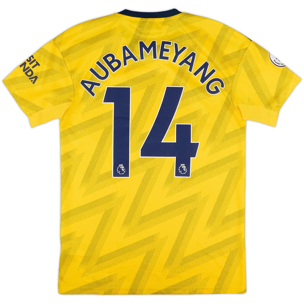 2019-20 Arsenal Away Shirt Aubameyang #14 - 6/10 - (S)