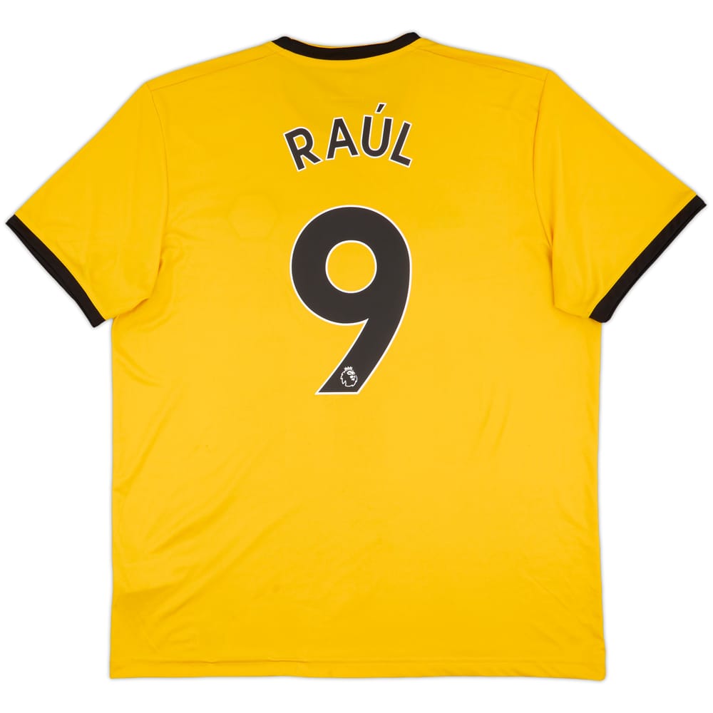 2018-19 Wolves Home Shirt Raul #9 - 7/10 - (XL)