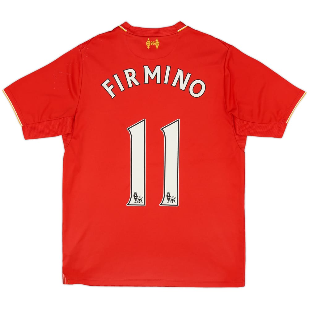 2015-16 Liverpool Home Shirt Firmino #11 - 8/10 - (XL.Boys)
