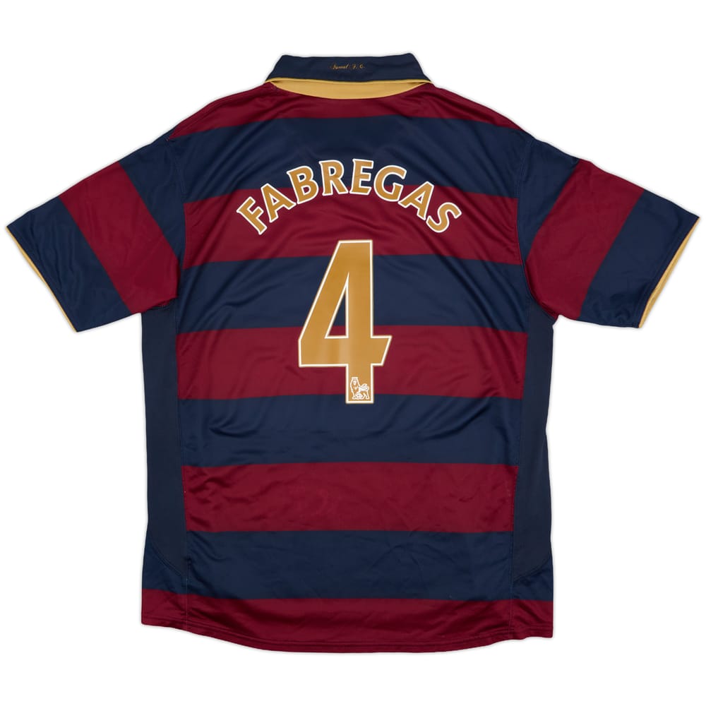 2007-08 Arsenal Third Shirt Fabregas #4 - 8/10 - (XL)