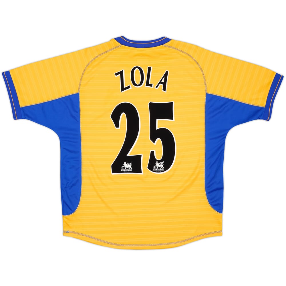 2000-01 Chelsea Away Shirt Zola #25 - 10/10 - (M)