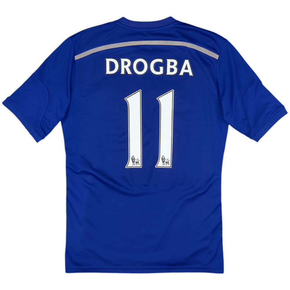 2014-15 Chelsea Home Shirt Drogba #11 - 7/10 - (M)