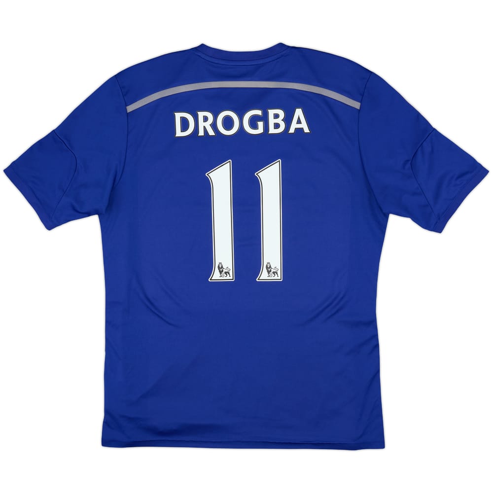 2014-15 Chelsea Home Shirt Drogba #11 - 7/10 - (XL.Boys)