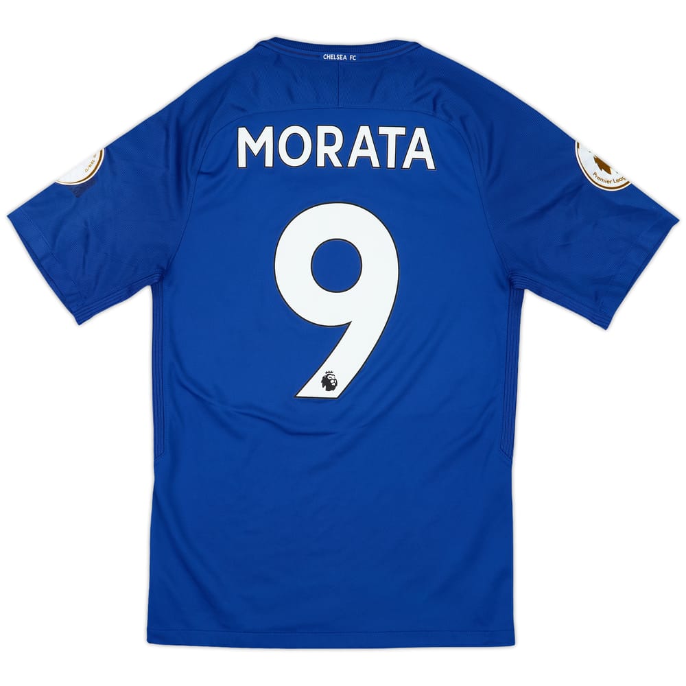 2017-18 Chelsea Home Shirt Morata #9 - 8/10 - (S)