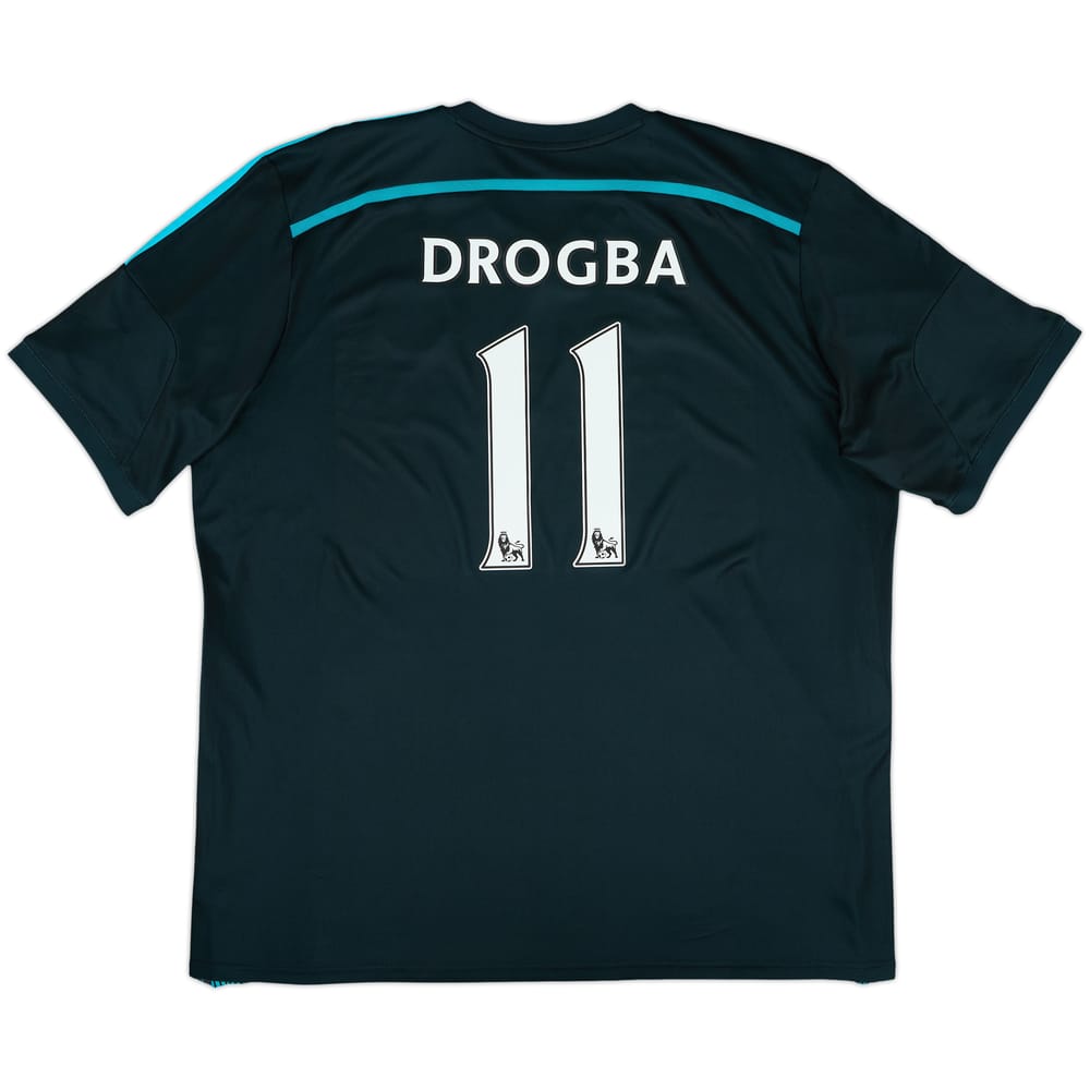 2014-15 Chelsea Third Shirt Drogba #11 - 7/10 - (3XL)