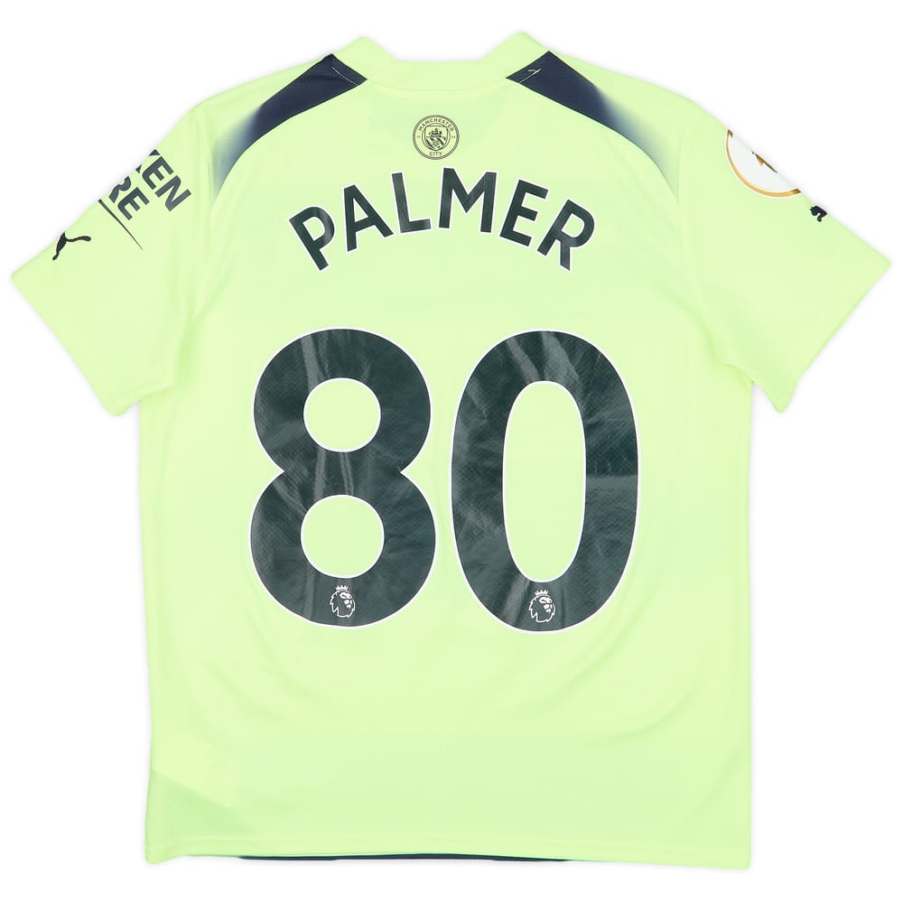 2022-23 Manchester City Third Shirt Palmer #80 - 5/10 - (L.Boys)